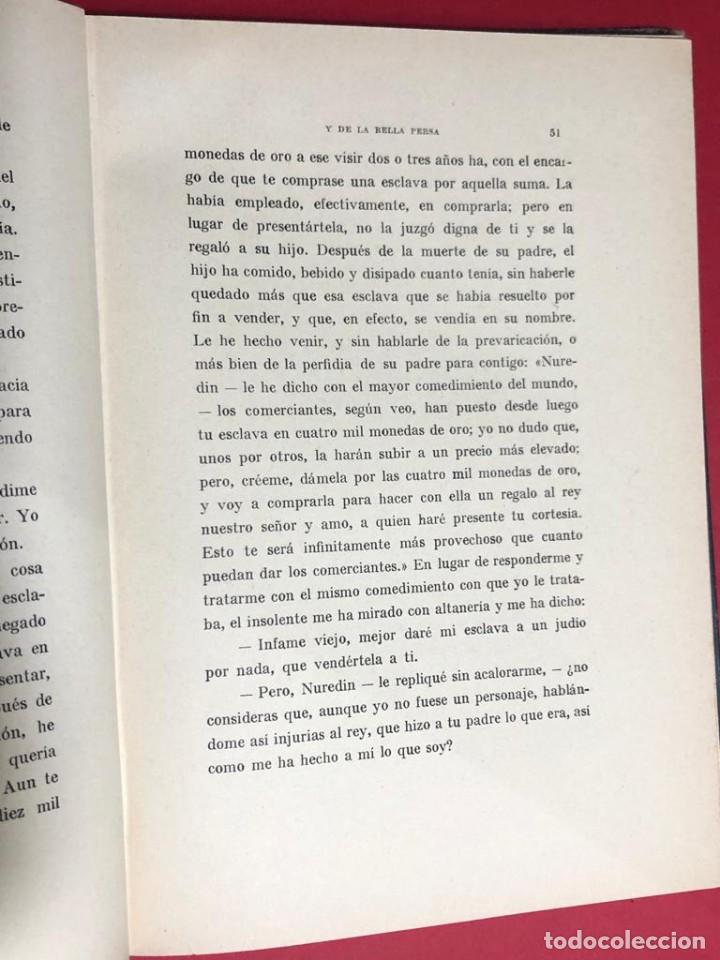 Libros de segunda mano: Libro &rdquo;Historia de Nuredin y de la Bella persa&rdquo; - Foto 3