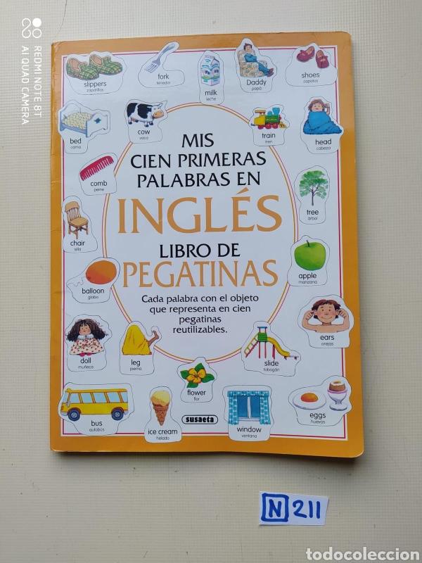Libros de segunda mano: Ingles Libro De Pegatinas - Foto 1