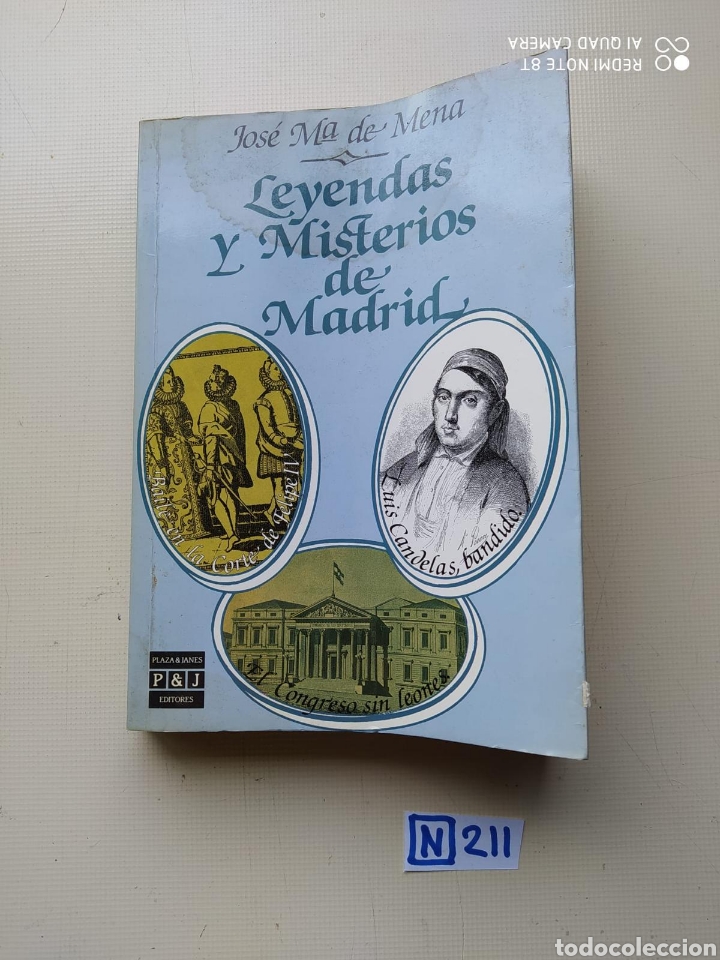 Libros de segunda mano: Leyendas Y Misterios De Madrid - Foto 1