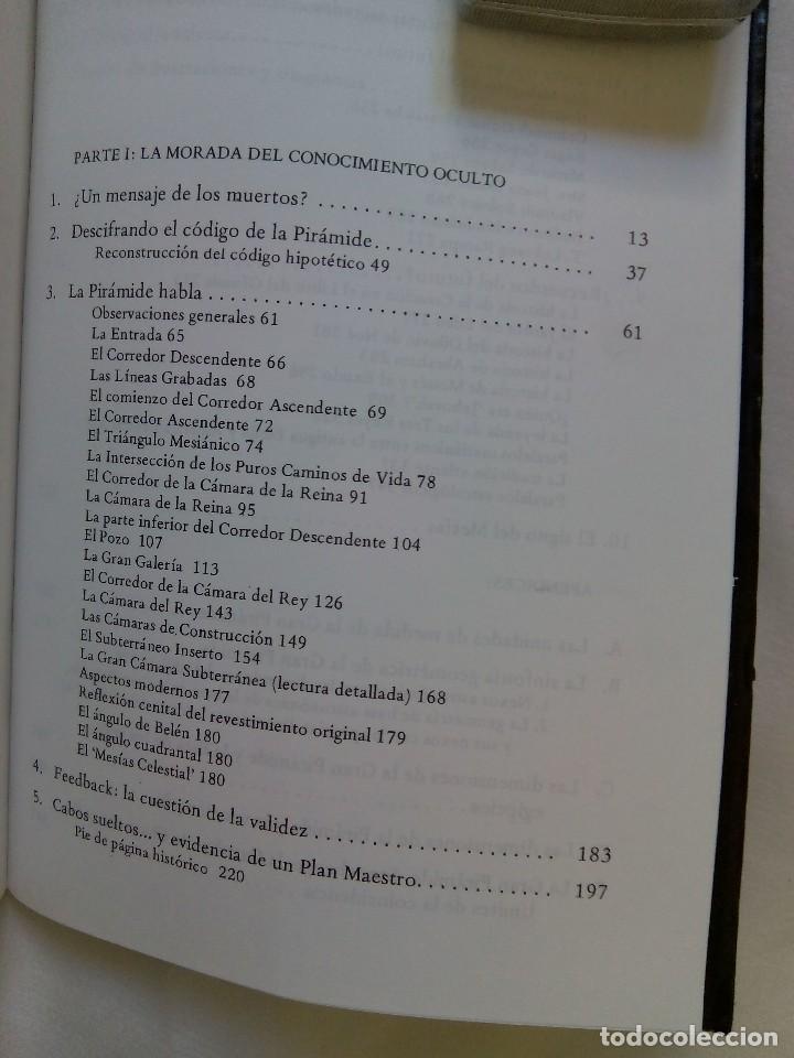 Libros de segunda mano: LA GRAN PIR&Aacute;MIDE DESCIFRADA / PETER LEMESURIER - Foto 5