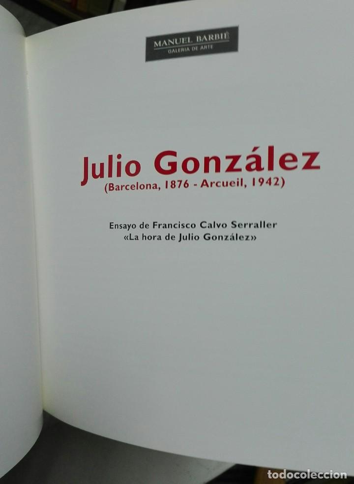 Libros de segunda mano: Julio Gonz&aacute;lez. Manuel Barbi&eacute;. 1999 - Foto 2