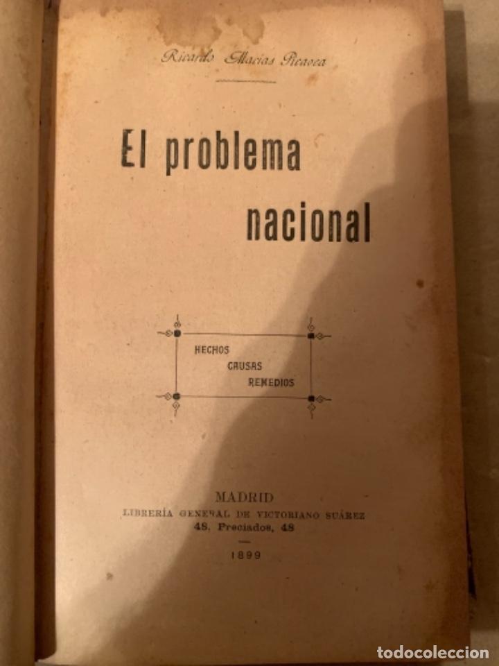 Libros de segunda mano: El problema nacional, 1899 (CAJ, 2) - Foto 1