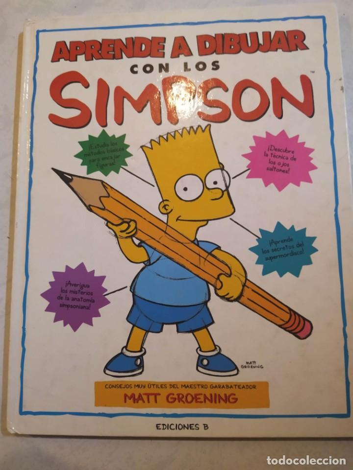 Libros de segunda mano: APRENDE A DIBUJAR CON LOS SIMPSON - MATT GROENING (THE SIMPSONS) - Foto 1