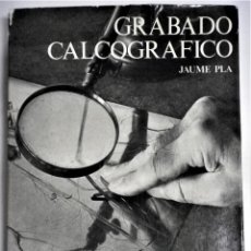Libros de segunda mano: GRABADO CALCOGRÁFICO JAUME PLA. Lote 393210104