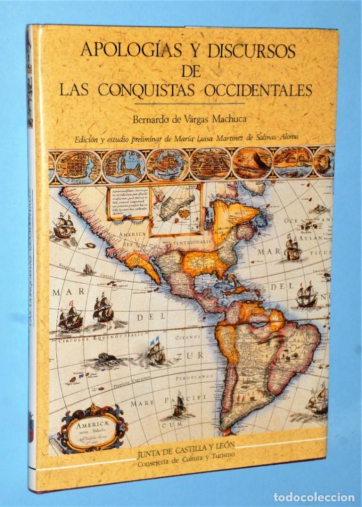 Libros de segunda mano: APOLOG&Iacute;AS Y DISCURSOS DE LAS CONQUISTAS OCCIDENTALES - Foto 1