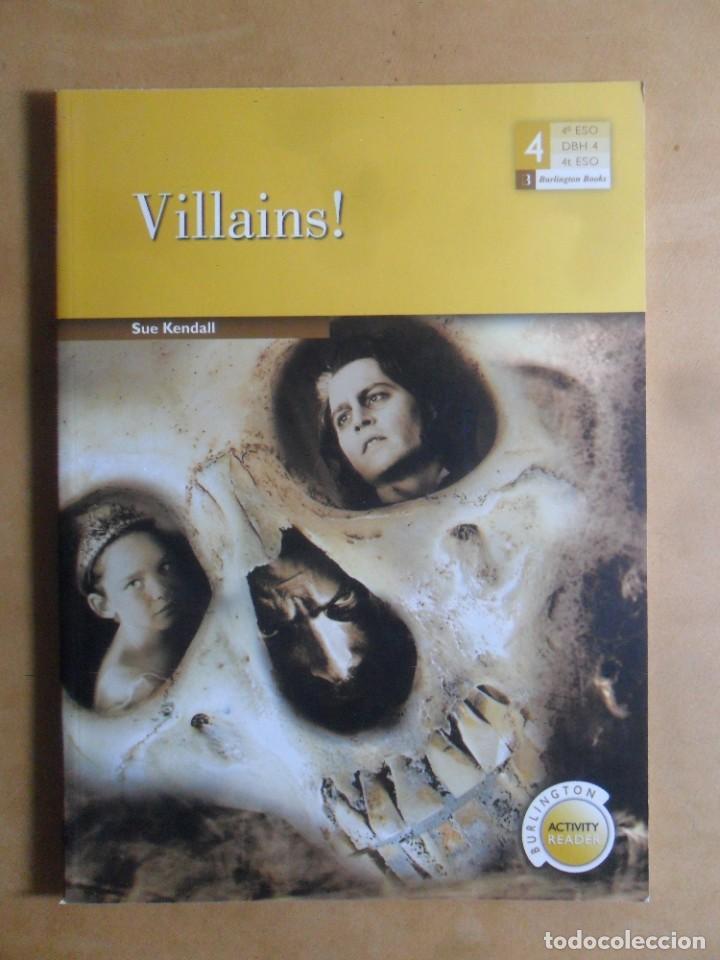 Libros de segunda mano: VILLAINS - SUE KENDALL - BURLINGTON * EN INGLES - Foto 1