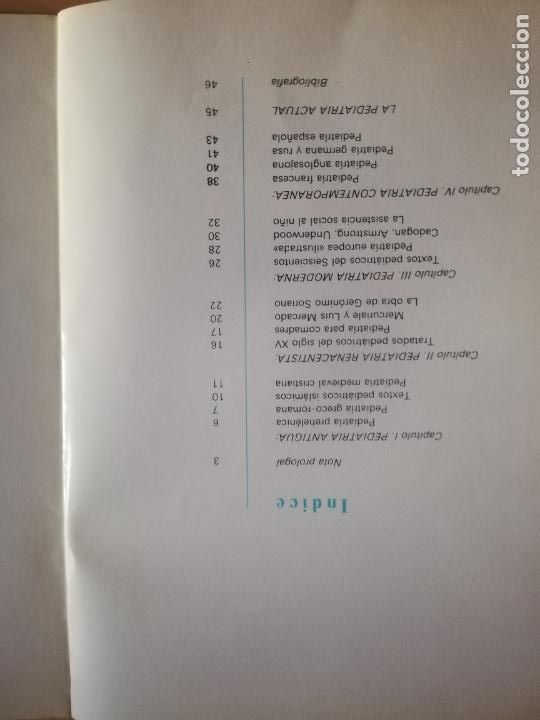 Libros de segunda mano: HISTORIA DE LA PEDIATRIA. LUIS S. GRANJEL. - Foto 2