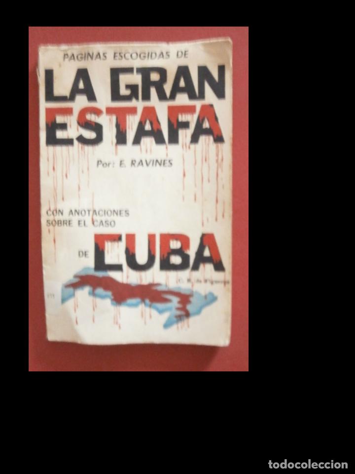 Libri di seconda mano: Paginas escogidas de la gran estafa. E. Ravines.