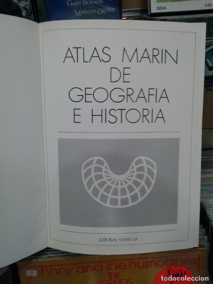 Libros de segunda mano: LMV - Atlas Mar&iacute;n de geograf&iacute;a e historia - Foto 2