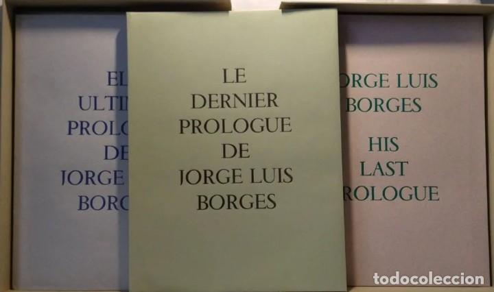 Libros de segunda mano: El &Uacute;ltimo Pr&oacute;logo De Jorge Luis Borges - Foto 2
