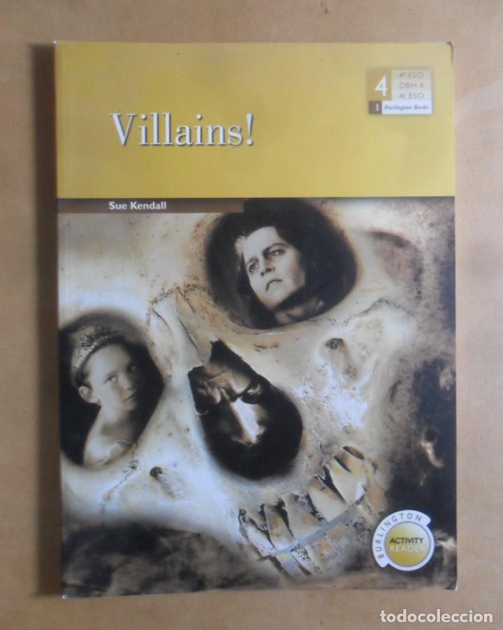 Libros de segunda mano: VILLAINS - SUE KENDALL - BURLINGTON - Foto 1