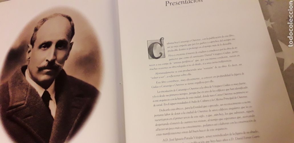 Libros de segunda mano: EL ARQUITECTO DANIEL V&Aacute;ZQUEZ-GUL&Iacute;AS, CAIXA VIGO E OURENSE, - Foto 3