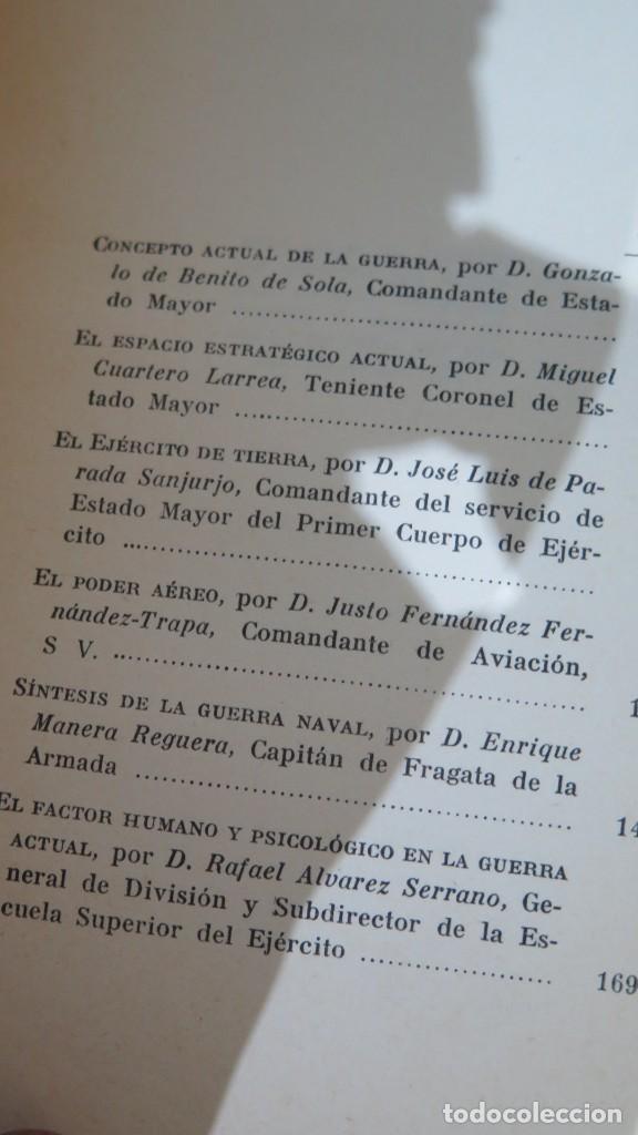 Libros de segunda mano: CONCEPTO ACTUAL DE LA GUERRA. ALVAREZ SERRANO - Foto 2