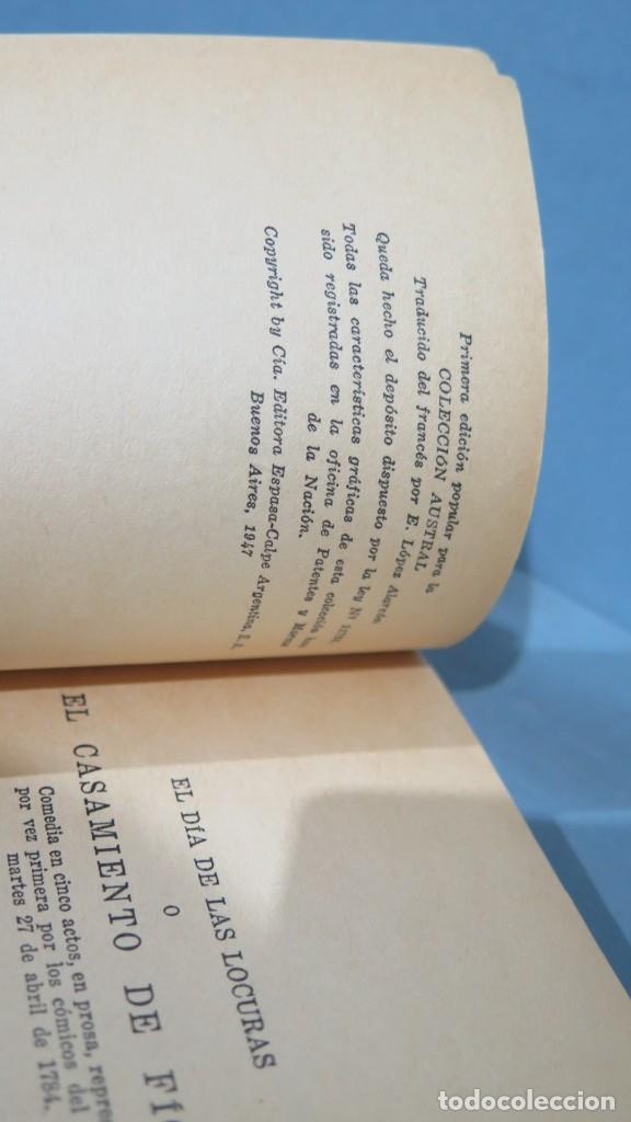 Libros de segunda mano: 1947.- EL CASAMIENTO DE FIGARO. AUSTRAL - Foto 2