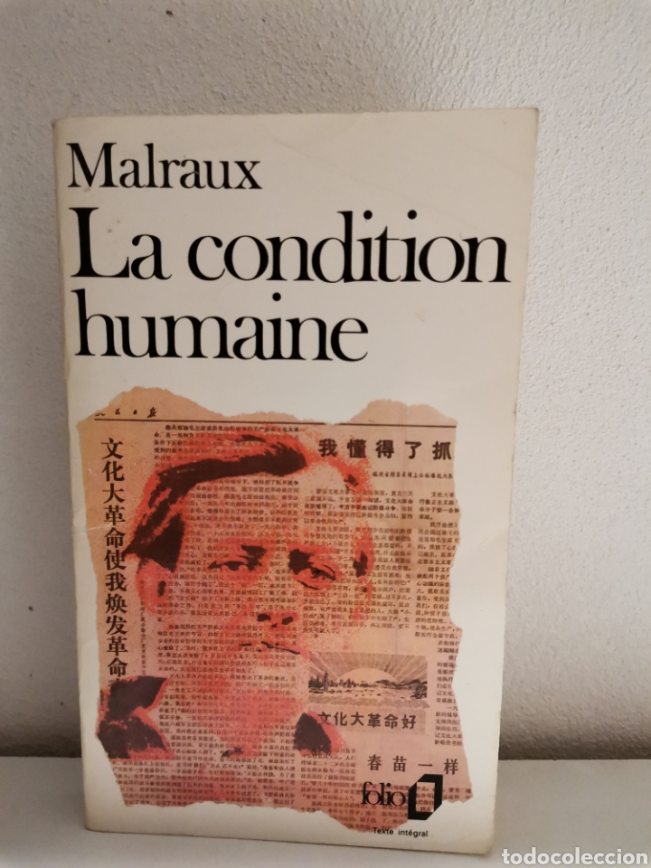 Libros de segunda mano: 2.1 La Condition Humaine. Malraux. Folio ed. En franc&eacute;s - Foto 1