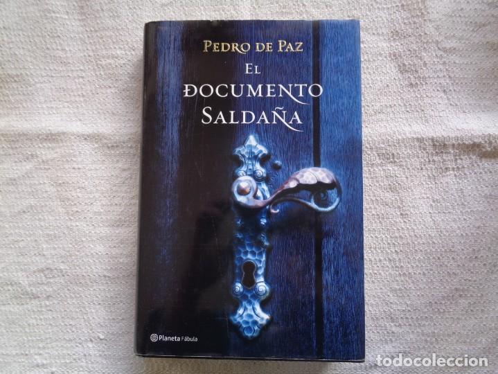 Libros de segunda mano: PEDRO DE PAZ. EL DOCUMENTO SALDA&Ntilde;A. 2008. PRIMERA EDICI&Oacute;N. - Foto 1