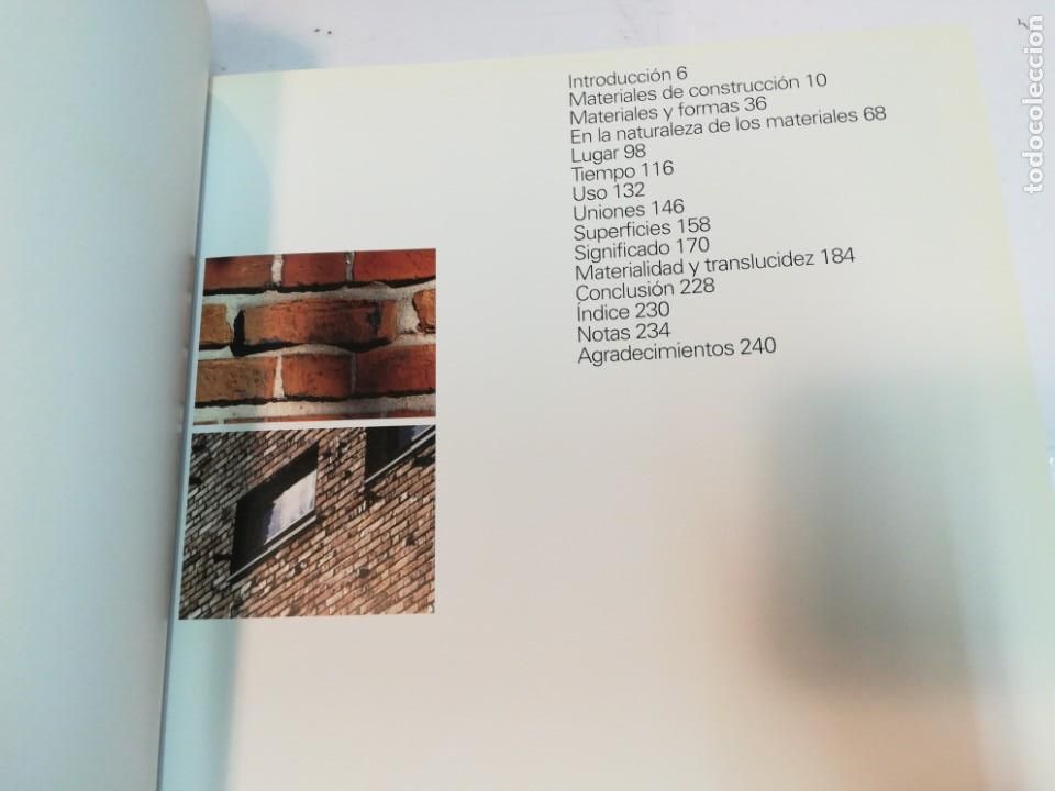 Libros de segunda mano: RICHARD WESTON Materiales, forma y arquitectura S1768AT - Foto 2