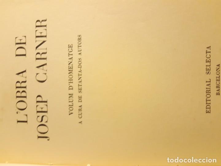 Libros de segunda mano: Lobra de Josep Carner - Foto 2