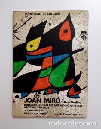 Libros de segunda mano: JOAN MIR&Oacute;. OBRA GR&Aacute;FICA (1978) - Foto 1