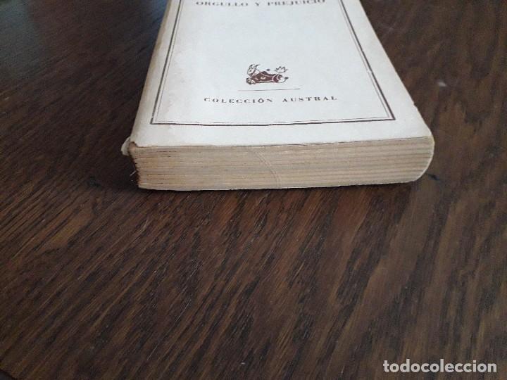 Libros de segunda mano: libro usado, Orgullo y prejuicio, Jane Austen. Colecci&oacute;n Austral. - Foto 3