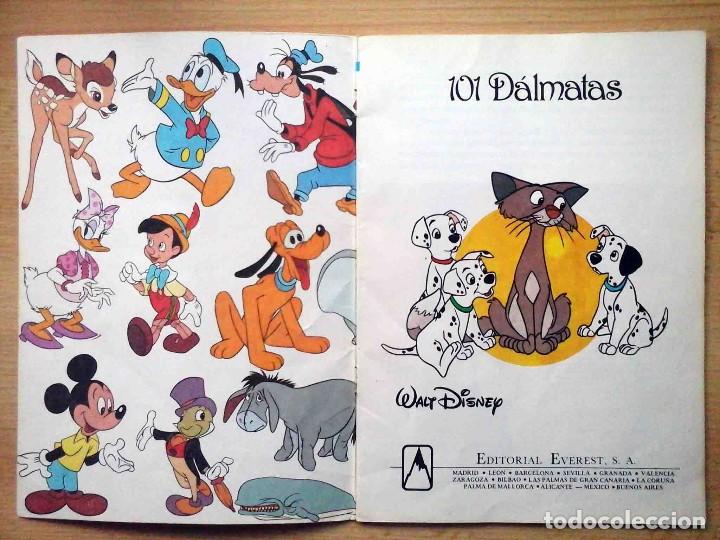 Libros de segunda mano: 101 dalmatas - Maravillas Disney - Everest 1987 - Foto 2