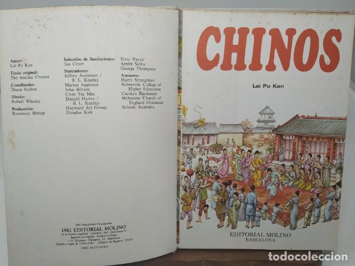 Libros de segunda mano: Chinos. PUEBLOS DEL PASADO - EDITORIAL MOLINO - Foto 3