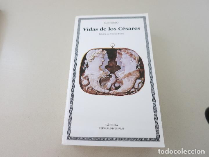 Libros de segunda mano: SUETONIO. VIDA DE LOS C&Eacute;SARES. ED. C&Aacute;TEDRA - Foto 1