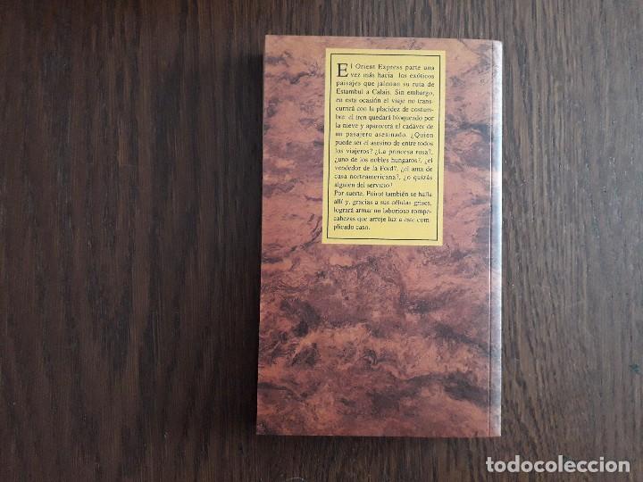 Libros de segunda mano: libro usado, Asesinato en el Orient Express, Agatha Christie. - Foto 2