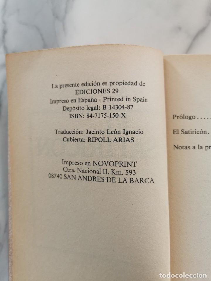 Libros de segunda mano: EL SATIRICON - Foto 3