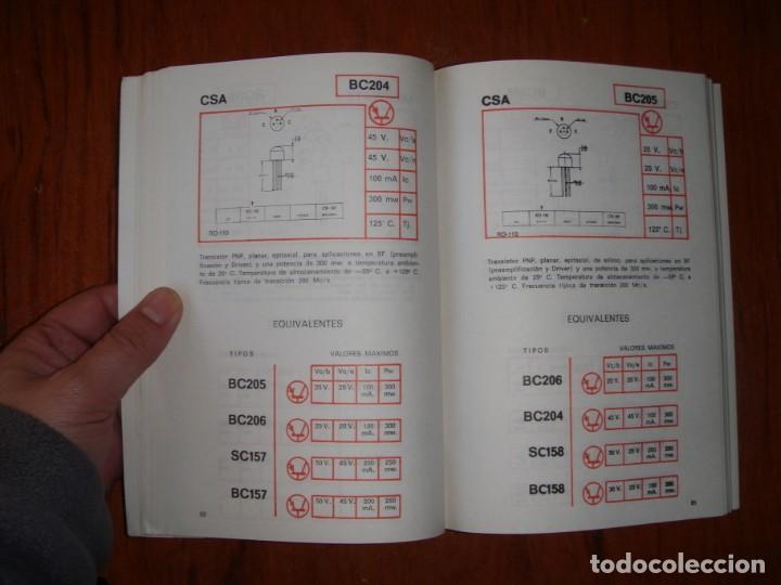 Libros de segunda mano: LIBRO ELECTRONICA TRANSISTORES COMERCIALES PROFESIONALES ED. PONS - Foto 3