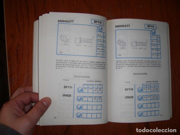 Libros de segunda mano: LIBRO ELECTRONICA TRANSISTORES COMERCIALES PROFESIONALES ED. PONS - Foto 4