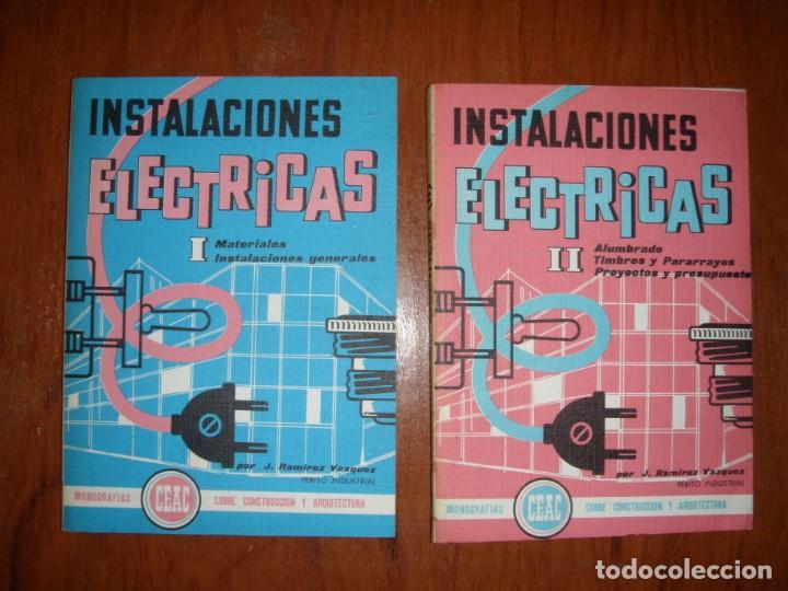 Libros de segunda mano: DOS LIBROS INSTALACIONES EL&Eacute;CTRICAS CEAC - Foto 1