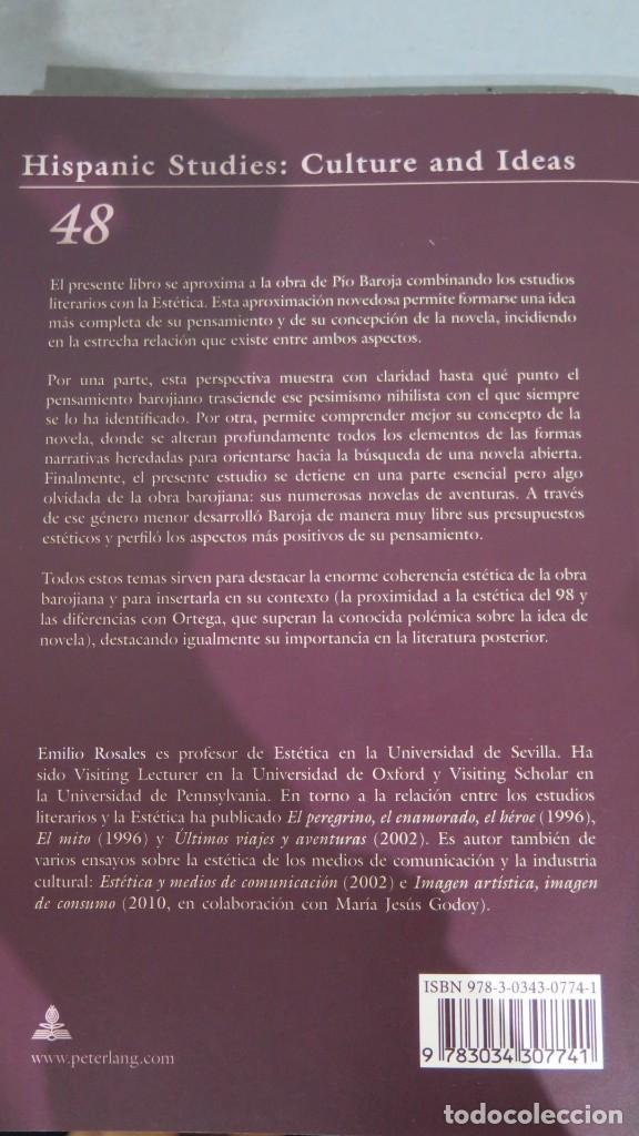 Libros de segunda mano: BAROJA. LA NOVELA COMO LABERINTO. EMILIO ROSALES - Foto 2