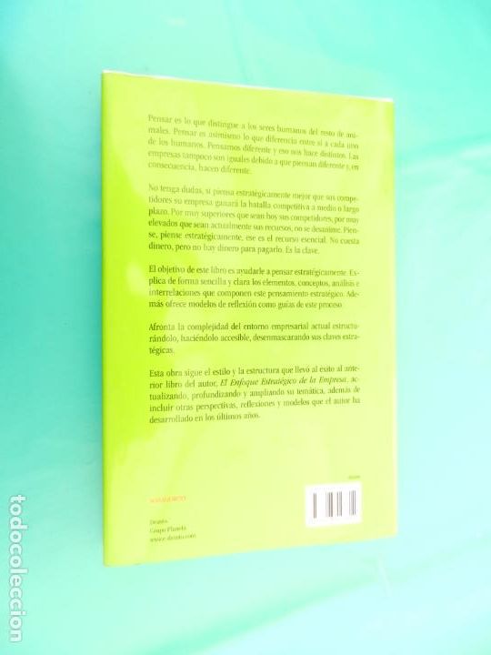 Libros de segunda mano: PENSAR ESTRAT&Eacute;GICAMENTE - XAVIER GIMBERT - MODELOS, CONCEPTOS Y REFLEXIONES - DEUSTO 2010. - Foto 4