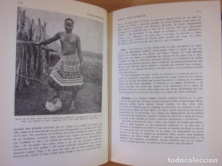 Libros de segunda mano: RAZAS HUMANAS / AUGUSTO PANYELLA / 1963. BIBLIOTECA HISPANIA - Foto 4