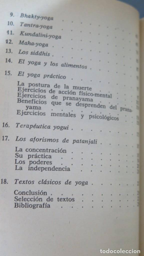 Libros de segunda mano: INTRODUCCION AL YOGA. RAMIRO A. CALLE - Foto 3