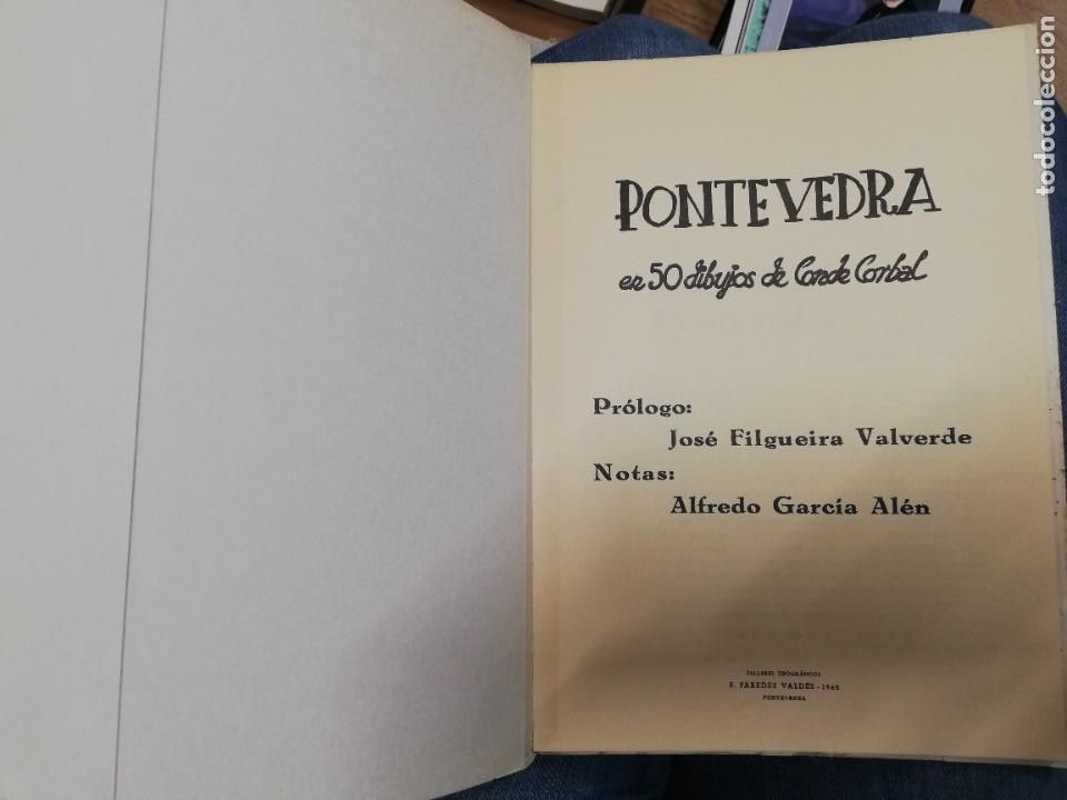 Libros de segunda mano: Pontevedra en 50 dibujos. Conde Corbal A1 - Foto 2