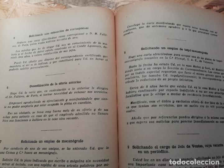 Libros de segunda mano: Correspondencia mercantil - M&eacute;todo Pr&aacute;ctico - Antonio Cots Trias - Foto 4
