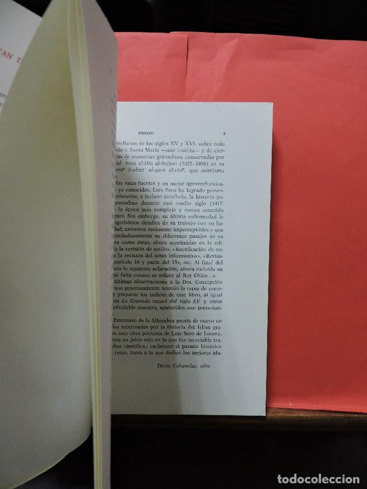 Libros de segunda mano: Muhammad IX. Sult&aacute;n de Granada. SECO DE LUCENA PAREDES, Luis. Granada 1978. - Foto 4