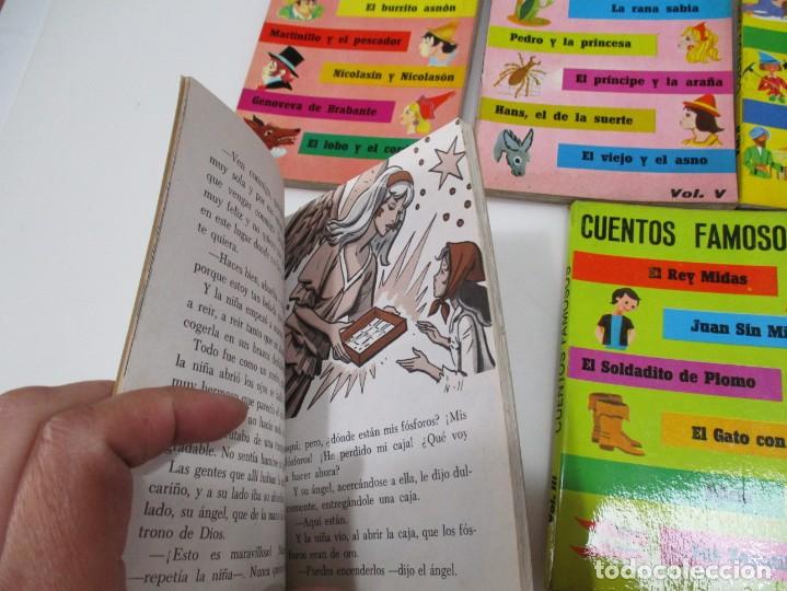 Libros de segunda mano: Cuentos famosos ( 5 Tomos) Q3987T - Foto 3