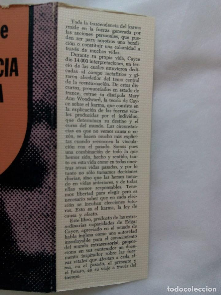 Libros de segunda mano: TRASCENDENCIA DEL KARMA / EDGAR CAYCE - Foto 4