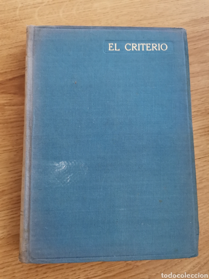 Libros de segunda mano: 2.1 El Criterio. Dr Jaime Balmes pbro. Editorial Balmes - Foto 1