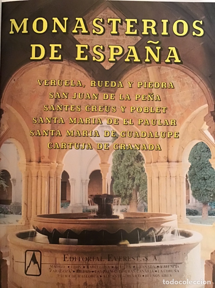 Libros de segunda mano: MONASTERIOS DE ESPA&Ntilde;A ** / EVEREST 1992 - Foto 2
