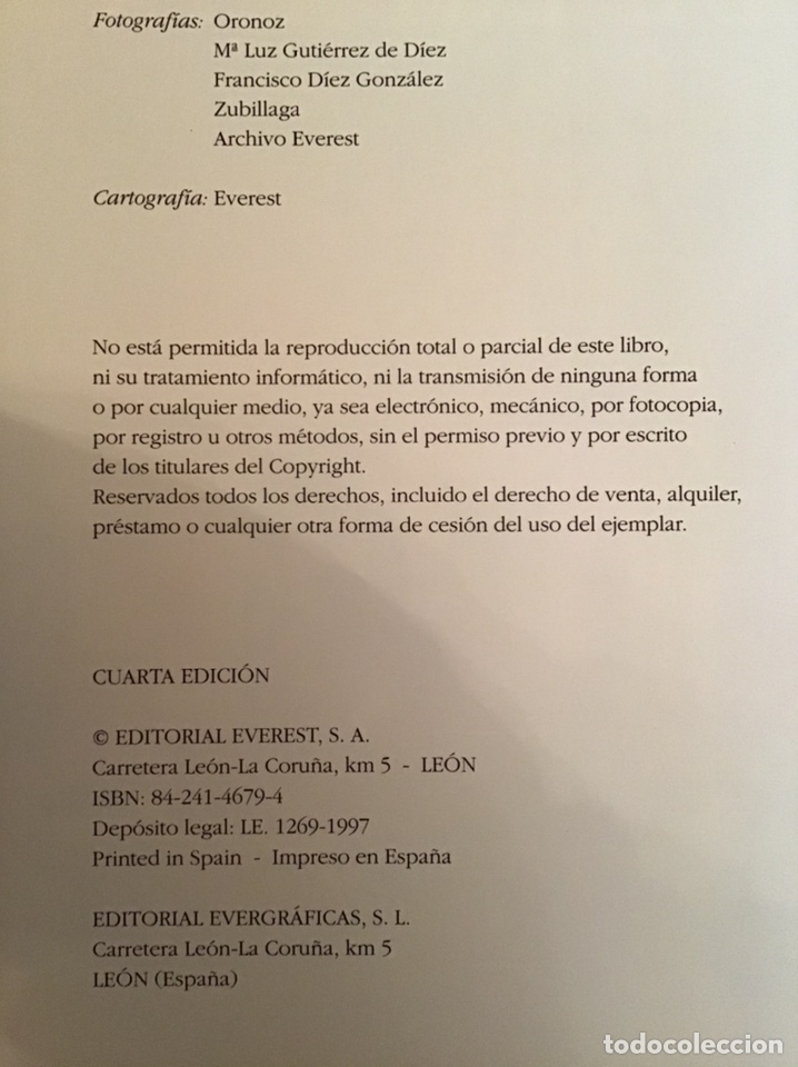 Libros de segunda mano: MONASTERIOS DE ESPA&Ntilde;A ** / EVEREST 1992 - Foto 3