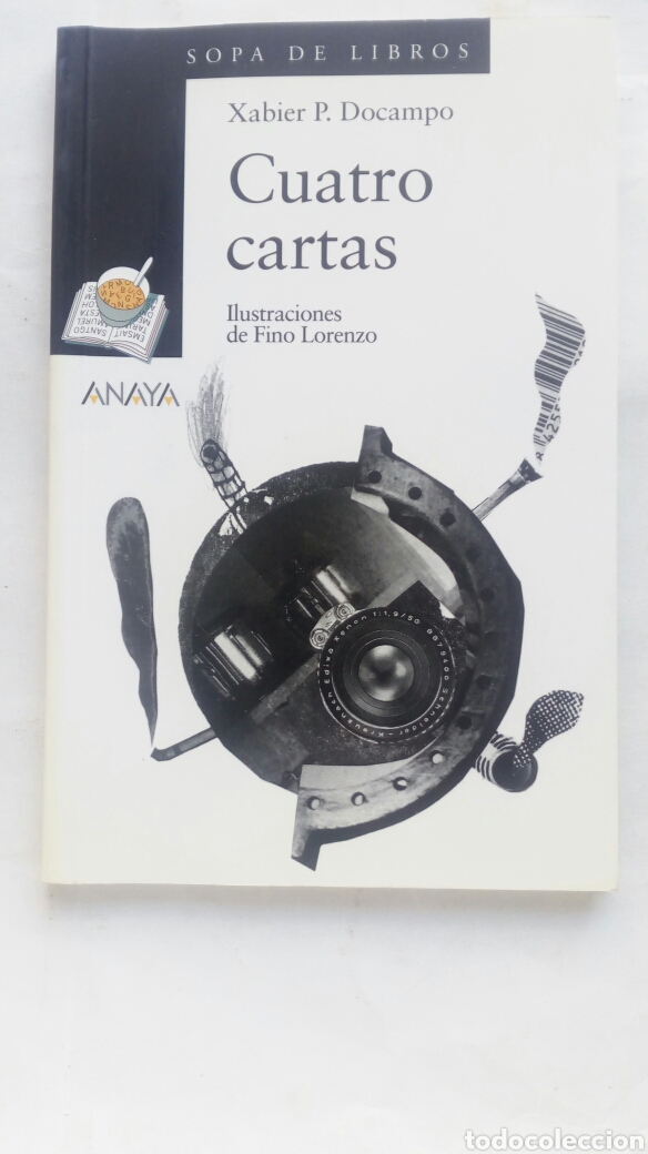 Libros de segunda mano: Cuatro cartas. Xabier P. Docampo. - Foto 1