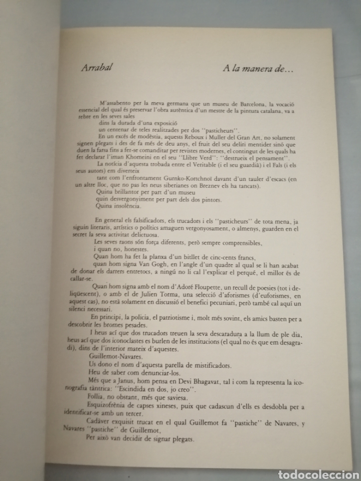Libros de segunda mano: Guillermot-Navares. Pastiches - Foto 3