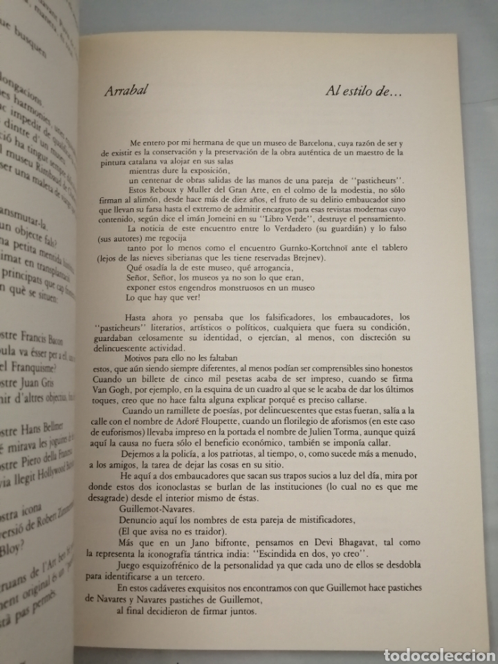 Libros de segunda mano: Guillermot-Navares. Pastiches - Foto 4