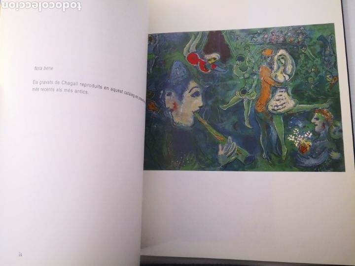 Libros de segunda mano: MARC CHAGALL, GRAVATS, CAT&Aacute;LOGO 1994 - Foto 5