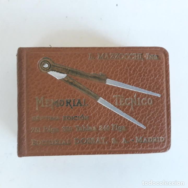 Libros de segunda mano: Memorial tecnico Mazzoccchi, a&ntilde;os 60. - Foto 1