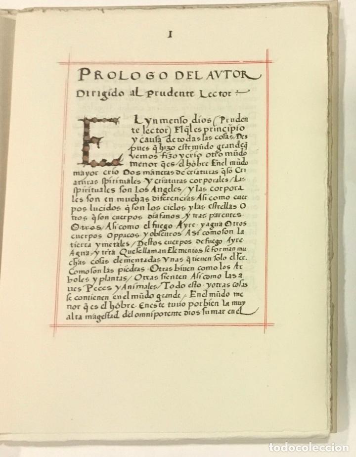Libros de segunda mano: SUMA DE COSMOGRAF&Iacute;A. MEDINA, Pedro de. FACS&Iacute;MIL. ED. NUMERADA. - Foto 4